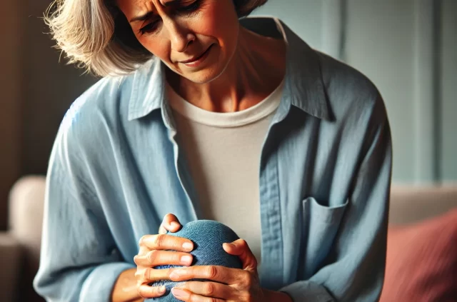 60歳女性膝痛い