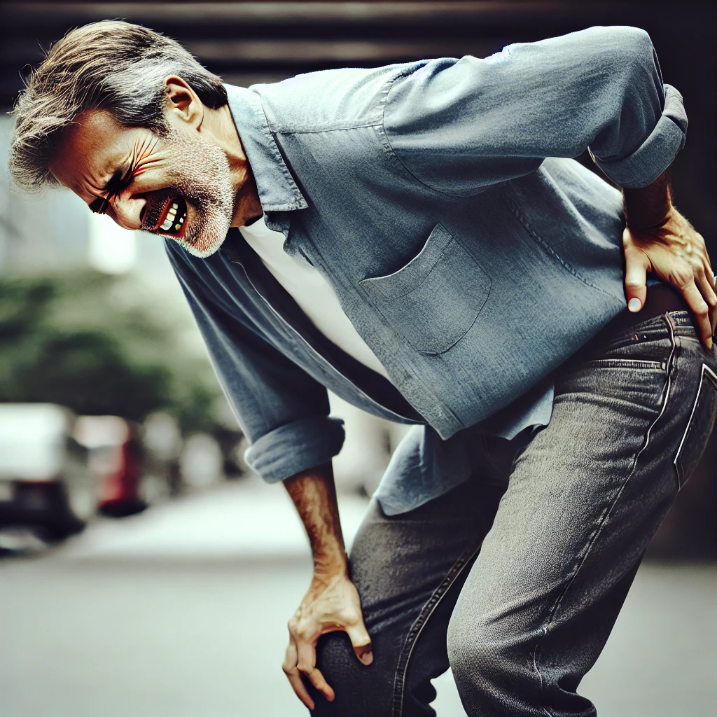 【50代男性】腰から足の外側まで痛くて歩けない